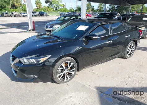 2017 Nissan Maxima 3.5 Platinum z USA, uszkodzony, nr VIN 1N4AA6AP2HC370933